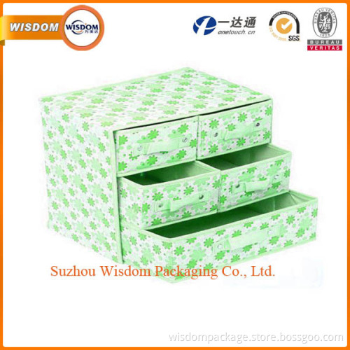 2015 new homey folding non woven drawer storage box in all color
